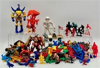 Assortment of Random Toy Figures