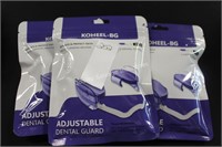 3- adjustable dental guards (display)