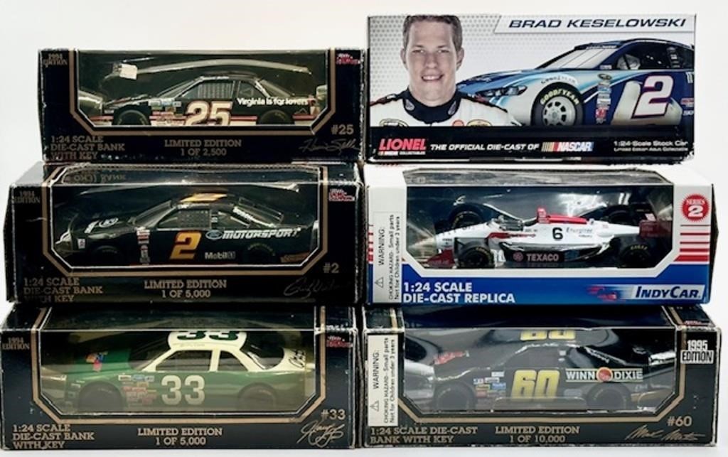6pc Assorted Die Cast Collection