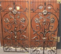 2pc Metal Panels 36" x 18"