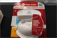first alert smoke alarm/carbon alarm (display)