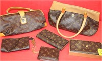 Unauthenticated Louis Vuitton (Style) 6pc Purses,