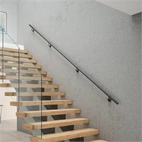 ROTHLEY Pipe Handrails for Indoor Stairs: 9.8FT