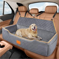 XIEEAOZEE Dog Car Seat for Large/Medium Dog, Comf