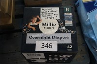 42- millie moon diapers size 6