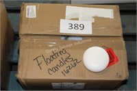box of floating candles