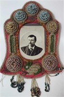 Unique Beaded Framed Photo