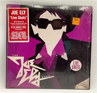 Joe Ely Band "Live Shots" LP & 7" Bonus Single