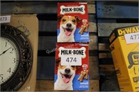 4-24oz milkbone treats (small) 10/24