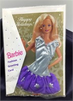 Barbie Fashion Christmas GREETING CARD - SEALED