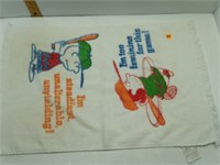 1950 PEANUTS-CHARLIE BROWN- DISH TOWEL