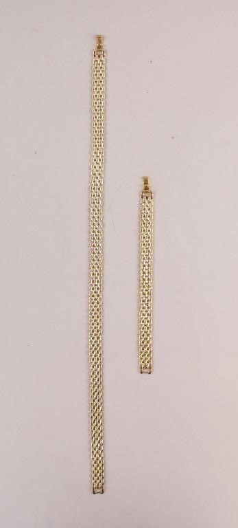 Gold-plated Bracelet and Necklace