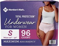 Member's Mark Underwear for Women (Small)