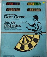 Vintage Dart Game w/ Original Box - Complete