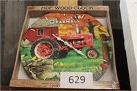 MDF wooden clock (lobby)