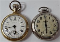 2 Westclox Pocket Watches