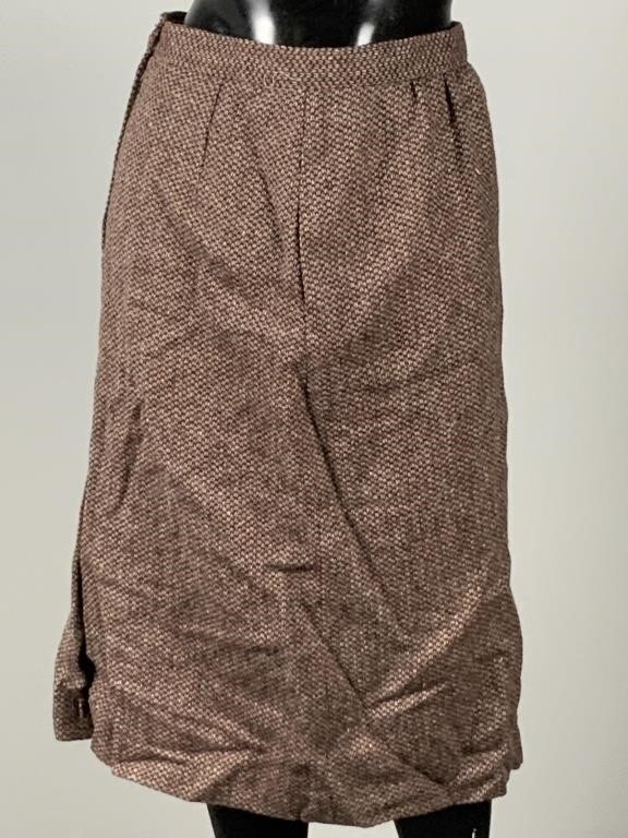(4) Vintage Wool Mini Skirts
