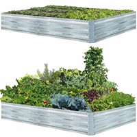 Galvanized Raised Garden Beds for Vegetables Larg
