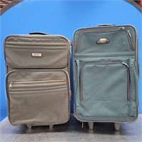 (2) Carry-on Suitcases