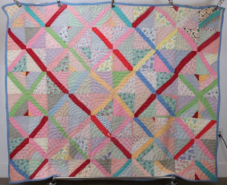 Multicolor Block Quilt