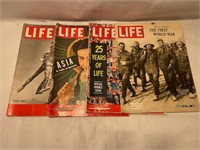 4 Life Magazine 1941-1951-1960-1964