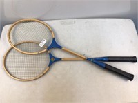 (2) Victor Crown Tennis Rackets