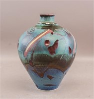 Japanese Meiji Era RAKU Porcelain Jar