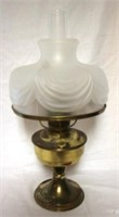 Antique Aladdin Oil Lamp - 21.5" tall
