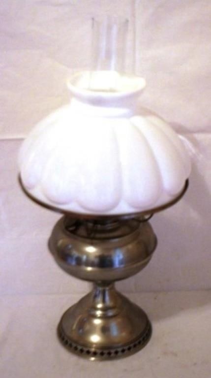 Vintage Rayo Oil Lamp - 22" tall