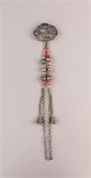 Chinese Tibetan Silver Carved Necklace