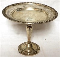 Weighted Sterling Compote - 5.75" tall