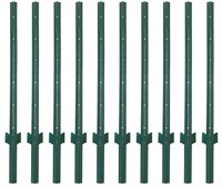 VASGOR 4 Feet Sturdy Duty Metal Fence Post – Gard