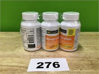 Ibuprofen 200mg Caplets lot of 3