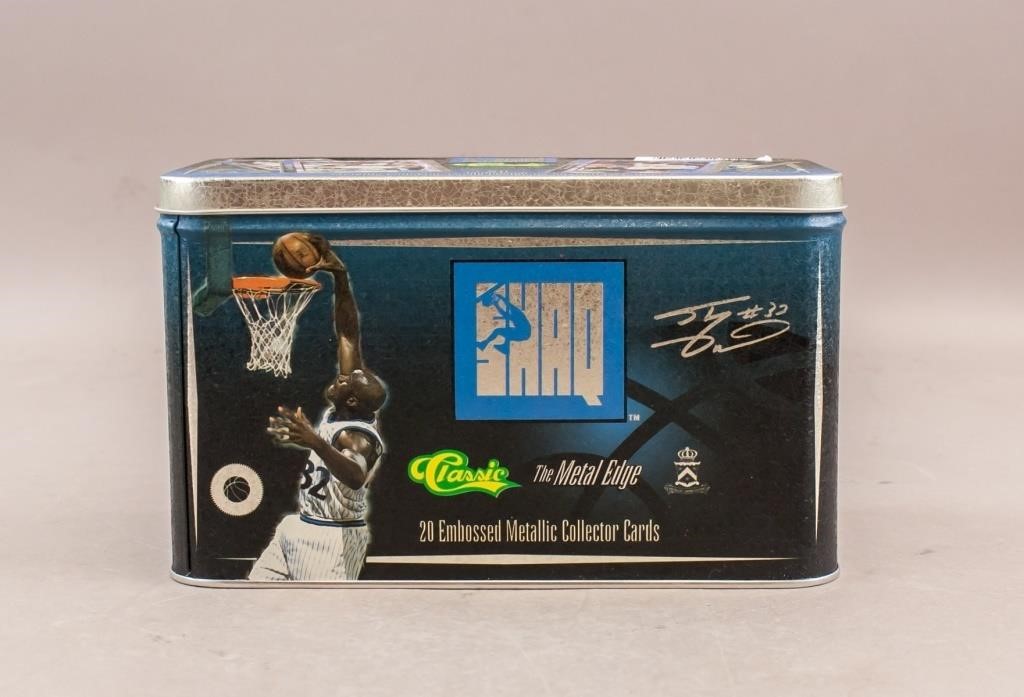 1994 NBA O'Neal Metallic Cards Collection COA 3051