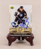 2006 Upper Deck Sidney Crosby Autographed Card