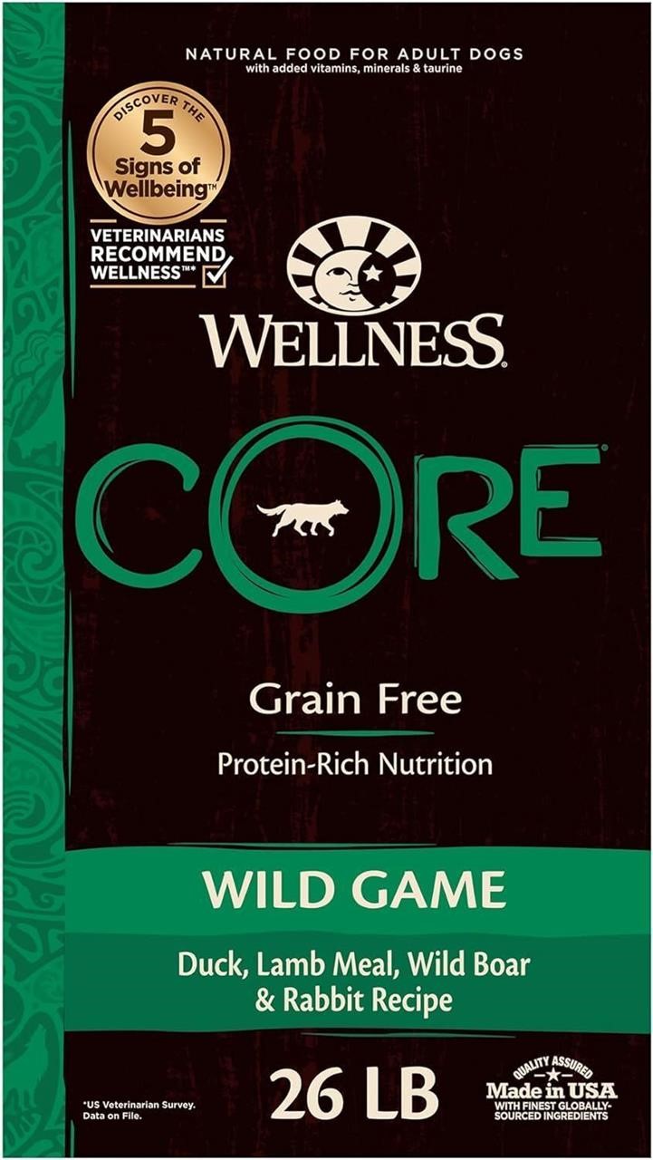 Wellness CORE Wild Game Dog Food