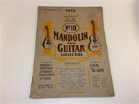 Antique Mandolin and Guitar sheet music book 1912