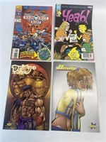 4 Assorted Comic Books