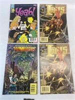 4 Assorted Comic Books