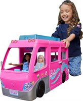 $149-Barbie Camper Playset, DreamCamper Toy Vehicl