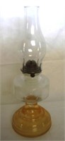 Vintage Oil Lamp - 18" tall