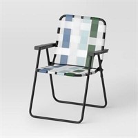 Portable Beach Chair Blue - Room Essentials