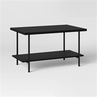 Black Wood/Metal Table - Room Essentials