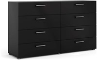 Tvilum Dresser  15.85D x 55.12W x 32.17H  Black