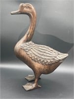 Solid Brass Goose