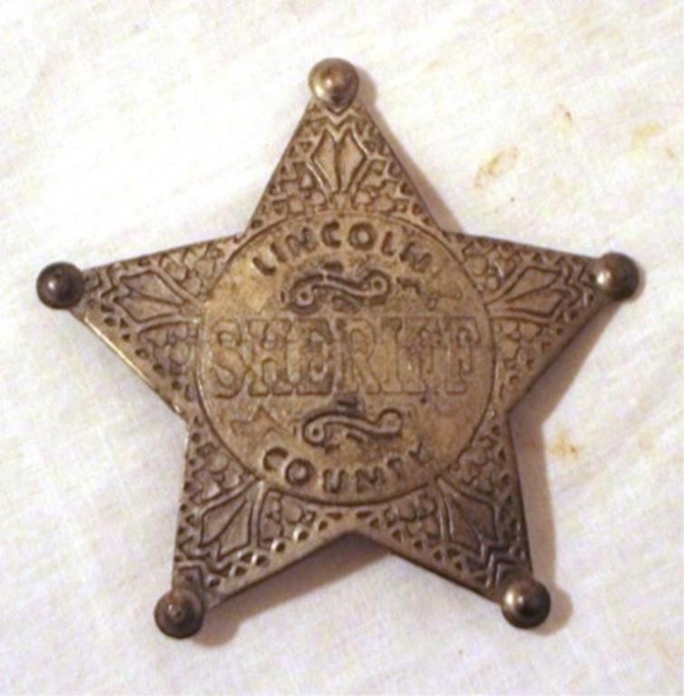 Lincoln County Sheriff Badge - 3"