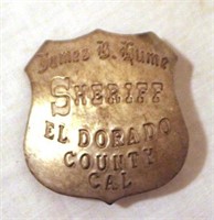 El Dorado Sheriff's Badge - 2.5"
