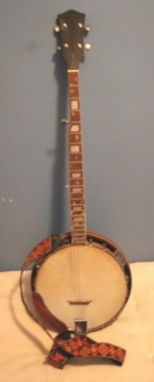 Vintage Banjo - 39" long