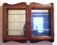Display Case Wall Cabinet - 36 x 5 x 28