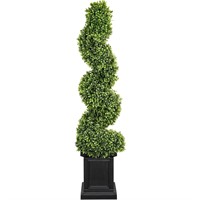 Artificial Boxwood Topiary Tree, COLORSPEC 3.5ft